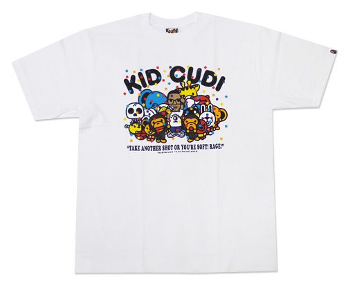 Kid Cudi X Bape Mens Tops Mens Tshirts Kid Cudi Kid Cudi X Bape Mens Tops Mens Tshirts Kid Cudi