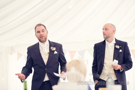Two Best Mans Wedding Ideas Two Best Men Make Mans Sches At Deans Court Wedding