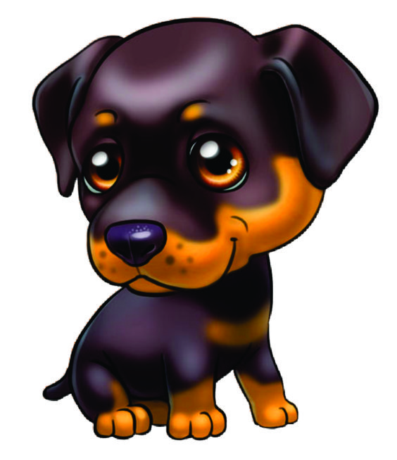 rottweiler-dog-3d-photo