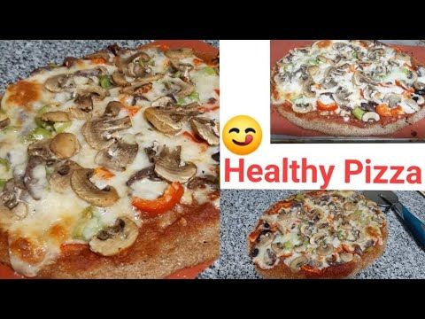 بيتزا لا تزيد الوزن بالشوفان فقط لذيذه وصحيه محسوبه السعرات Youtube Healthy Pizza Healthy Food