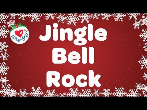 Jingle Bell Rock With Lyrics Christmas Songs And Carols Youtube Christmas Song Christmas Songs Youtube Christmas Lyrics