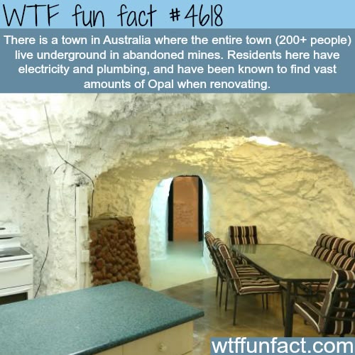 Town In Australia Where All People Live Underground Fun Facts Town In Australia Where All People Live Underground Fun Facts Tumbler Weird