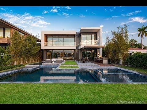 $14.5M. Luxury House in Miami Beach, Florida | Miami houses, Luxury homes, Miami beach