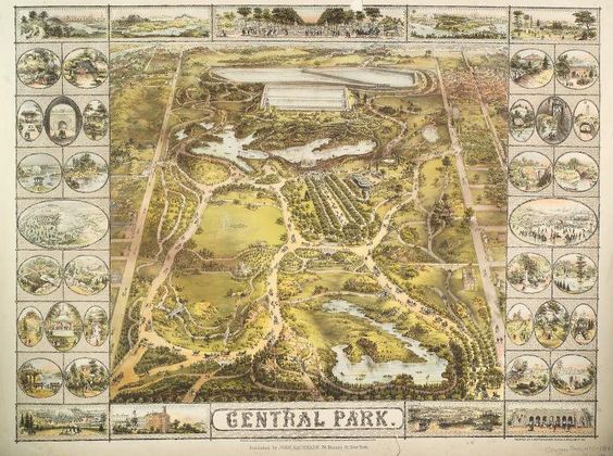 Central Park, 1868