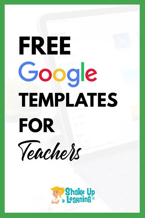 FREE Google Templates For Teachers