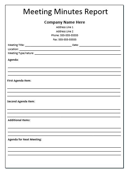 Meeting Minutes Report Template ayesha work Pinterest Relief - meeting template sample Meeting Minutes Report Template ayesha work Pinterest Relief - meeting template sample