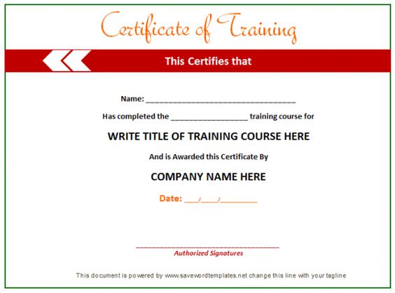 Training Certificate from word templates online Breakfast - sample training manual Training Certificate from word templates online Breakfast - sample training manual