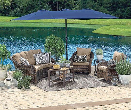 Big Lots Outdoor Patio Umbrellas - Patio Ideas Big Lots Outdoor Patio Umbrellas - Patio Ideas on Wilson & Fisher Verrado Black Cushioned Patio Sofa id=29508