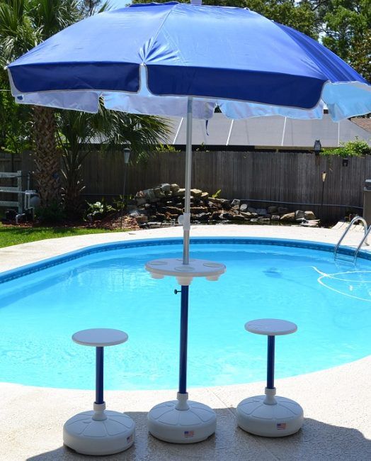 Various Colors To Select Spf Beach Umbrella Patio Fits Relaxation Station Augbrella Aughog S Sand Anchors Sandbar A In 2021 Pool Umbrellas Portable Swimming Pools Small Pool Umbrellas Portable Swimming Pools, Above Ground Pool Umbrella