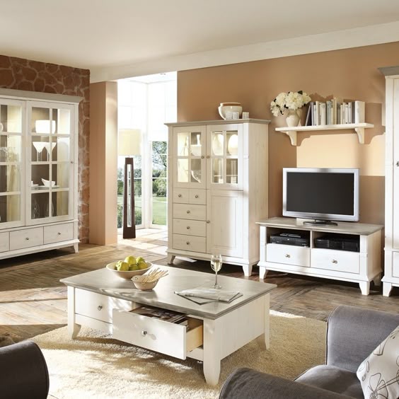 Wohnzimmerschrank Kreta im Landhausstil, Kiefer Wohnende Haus - wohnzimmer landhausstil modern Wohnzimmerschrank Kreta im Landhausstil, Kiefer Wohnende Haus - wohnzimmer landhausstil modern