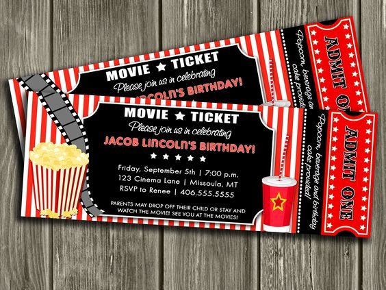 free printable movie ticket invitations fresh movie ticket invitation fre movie ticket invitations movie ticket birthday invitations ticket invitation birthday
