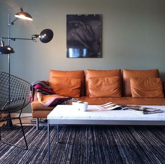 Mua sofa da tphcm cho phòng khách Zen điềm tĩnh