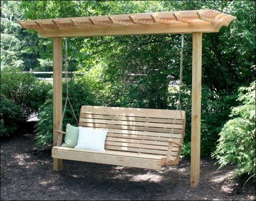 Pergola Porch Swing Gartenschaukel Schaukel Garten Lauben Terrasse Pergola Porch Swing Gartenschaukel, How To Build A Free Standing Patio Swing