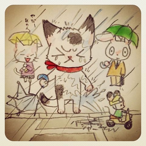 風の強い日に出掛けると必ず傘壊しちゃう!でも負けない! | Pikachu ...