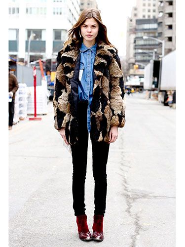 Contrasting Boots