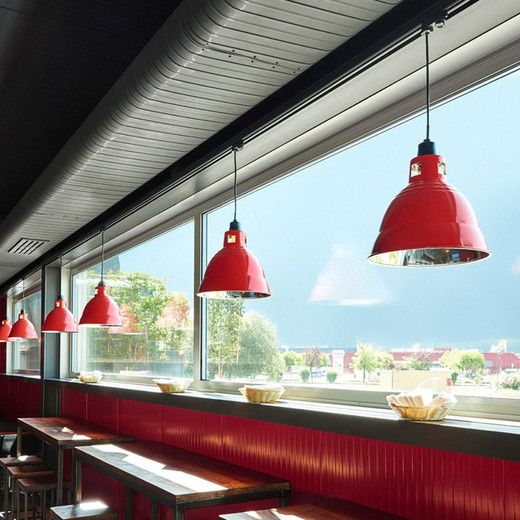 Hangeleuchte Baker Aus Metall D 52 Cm Rot Jetzt Bestellen Unter Https Moebel Ladendirekt De Lampen Deckenleuc Pendelleuchte Anhanger Lampen Deckenleuchten