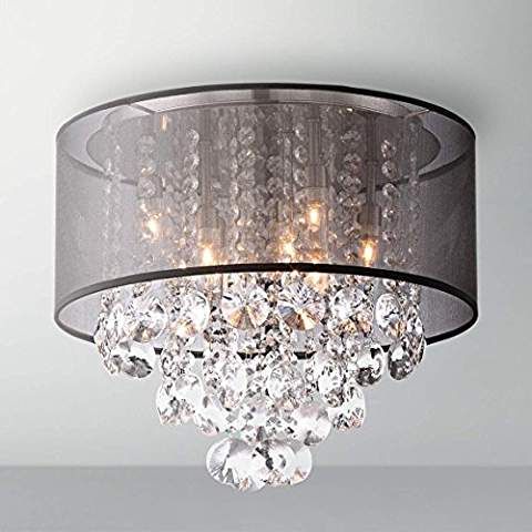 Saint Mossi Modern Glass Raindrop Chandelier Lighting Flush Mount LED Ceiling Light Fixture Pendant Lamp for Dining Room Bathroom Bedroom Livingroom 4 Saint Mossi Modern Glass Raindrop Chandelier Lighting Flush Mount LED Ceiling Light Fixture Pendant Lamp for Dining Room Bathroom Bedroom Livingroom 4