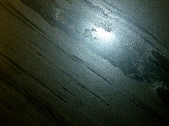 Ocean Black Jagged Slate Close Up