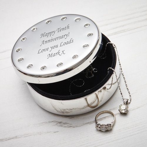 10th Wedding Anniversary Gifts Tenth Wedding Anniversary Tin