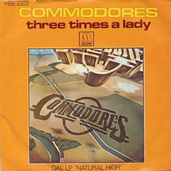 Commodores – Three Times a Lady (single cover art) Commodores – Three Times a Lady (single cover art)