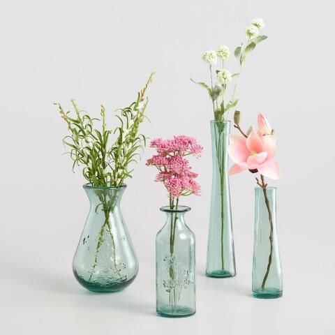 Unique Glass vase Glass Vase For Home Decor Handmade Glass Flower Vase Vases for Flowers. Office and Kitchen D\u00e9cor