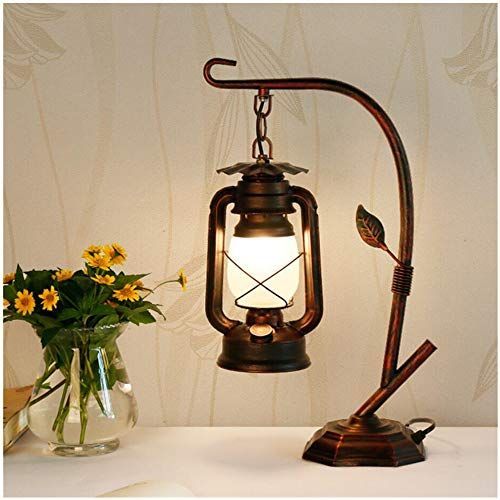 rustic side table lamps