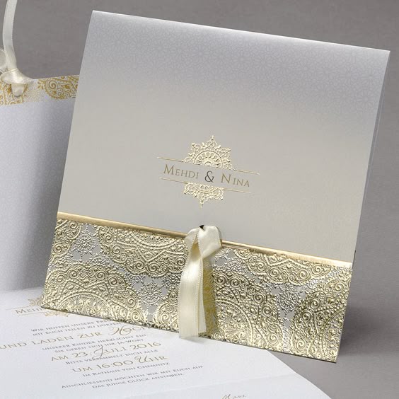 Byzantine Hochzeitskarten #Hochzeitskarten #kreativehochzeitskarten #einladungskarten