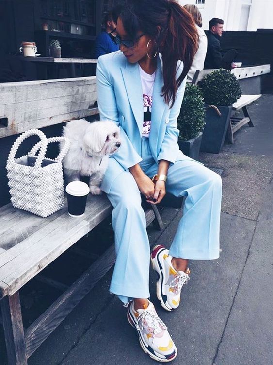 The best new addition to your spring outfit ideas is here. I've discovered the trick to easing yourself into the pastel suits trend.