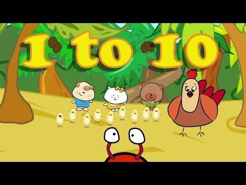 Counting 1 10 Song Number Songs For Children The Singing Walrus Youtube Preschool Songs Counting Songs For Kids Counting Songs