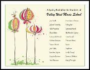 violin recital program template