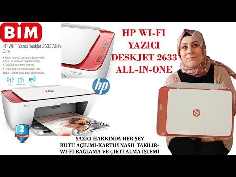 Bim Hp Wifi Yazici Deskjet 2633 All In One Kutu Acilimi Yazici Ozel Yazici Kutular Fince