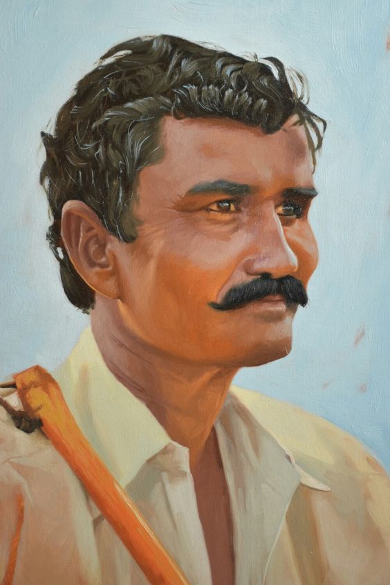 Mayur patil oil on linen