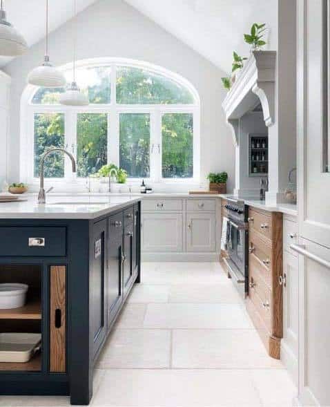 Top 50 Best Kitchen Floor Tile Ideas - Flooring Designs | Kitchen flooring, Cabinetry design, Kitchen floor tile