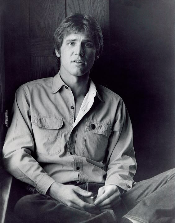 Model Harrison Ford in 1967, before Indiana Jones and The Fugitive, before flying planes and Calista Flockhart.