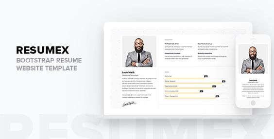 nice ResumeX - Bootstrap Resume Web site Template (Resume CV - resume website template nice ResumeX - Bootstrap Resume Web site Template (Resume CV - resume website template