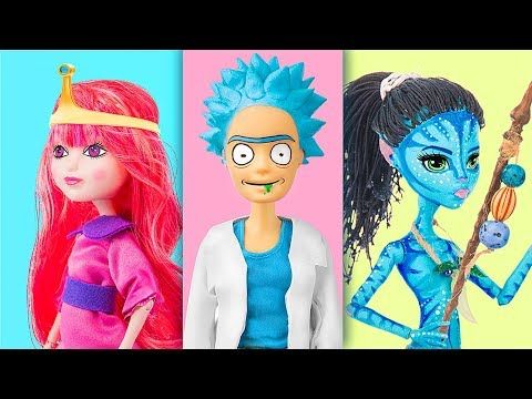 Versión De Muñecas De Dibujos Animados 6 épicos Trucos Y Manualidades Para Tus Muñecas Barbie Youtube Barbie Cartoon Characters Cartoon