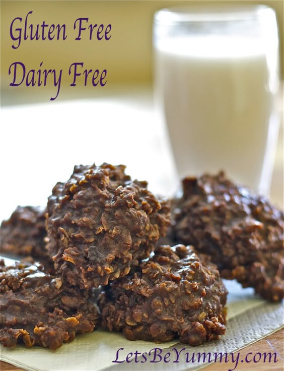 No Bake Cookies Gluten Free
