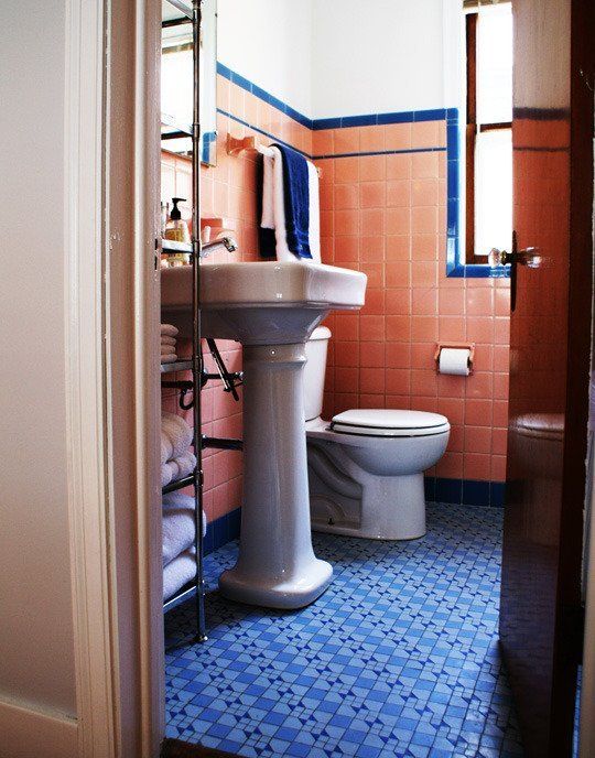 Andrew John S Vintage Berwyn Bungalow Pink Bathroom Tile - How To Decorate A Pink And Blue Tile Bathroom Andrew John S Vintage Berwyn Bungalow Pink Bathroom Tile - How To Decorate A Pink And Blue Tile Bathroom
