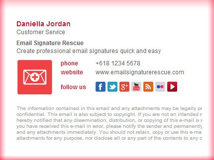 Email Signature Template - Biz Edge - Make yours instantly at www - email signature template Email Signature Template - Biz Edge - Make yours instantly at www - email signature template