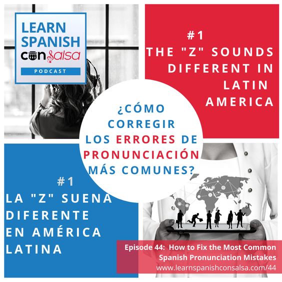 According to Spanish Con Salsa Coach Andrea, In Spain, the "z" is pronounced in a different way. 😲 But in most of the #Latin #American countries, the "z" is generally pronounced like an "s". So, if you run into any #Spanish speakers from #Spain, it\'ll sound more like a lisp or it\'ll be like the "th" sound in #English.😉 Dont\' miss our Episode 44: How to Fix the Most Common Spanish #Pronunciation Mistakes🎧 #awesome#bestoftheday #student #commentbelow👇 #knowledgeisfree #espanol