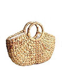 Feiledi Trade Sac de Plage Paille Tressé à la Main Chic et Naturel Sac de Plage Tressé Grand et Décontracté
