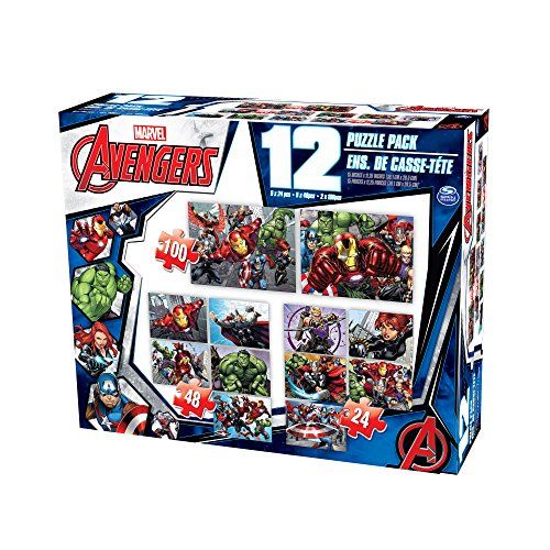 Avengers 12 Puzzle Pack 24 Pieces See This Great Product It Is Amazon Affiliate Link Loveformarvel Avengers Avengers Games 100 Piece Puzzles
