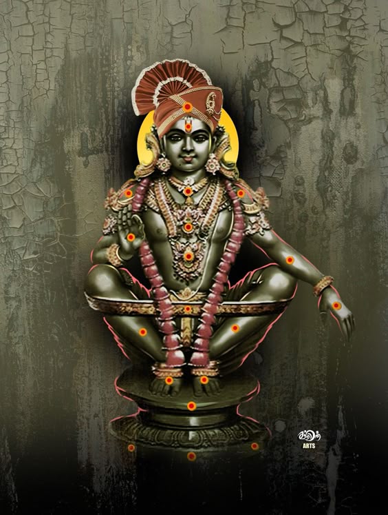 Chandran arts ayyapan கற்சிலை எனது கற்பனையில்