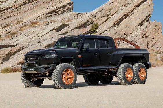 Rezvani\'s 1300 HP Hercules 6x6 Military Edition Is Ready for an Apocalypse