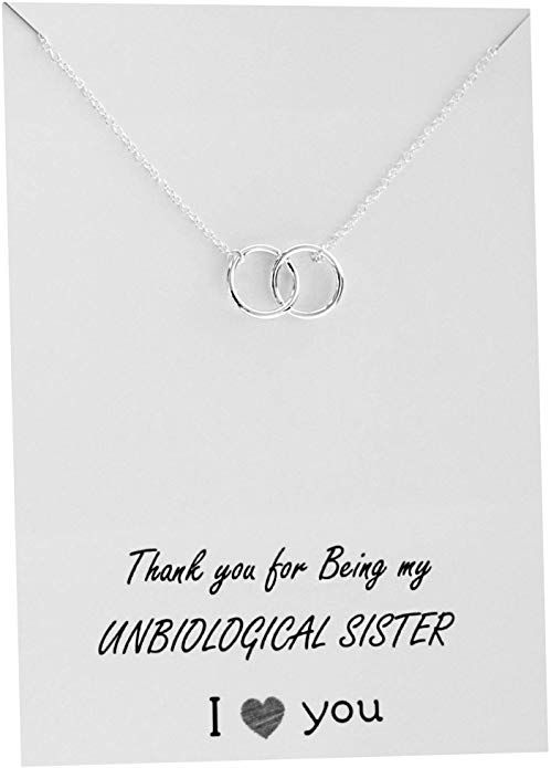Graduation Necklace for Her 2020.Best Friend Necklace Friendship Pendant Chain Necklace with Gift Card