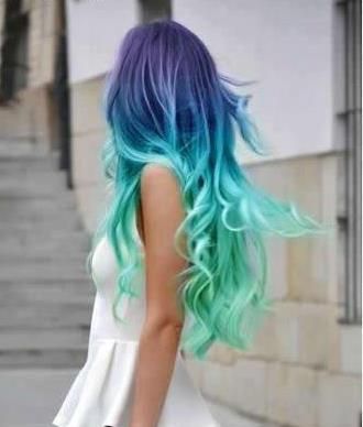 CABELO COLORIDO DEGRADÊ