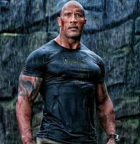 Dwayne Johnson 11 The Rock American Actor Poster Wrestler Motivation Legend