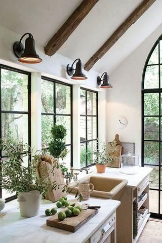 via Joanna Gaines - 8 Stunning French Country Kitchen Decor Ideas!