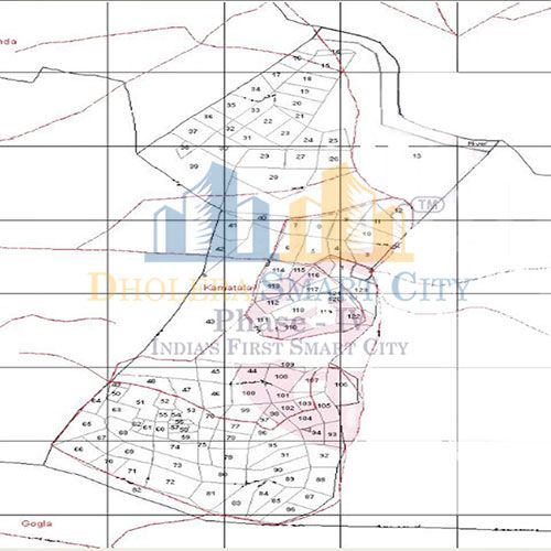 Map of Kamatalav, Dholera. #Dholera #DholeraSIR #DholeraSmartCity #Gujarat