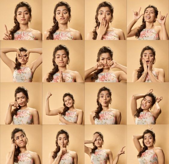 Rashmika Mandanna Cute Stills From Bheeshma Promotions - LinksInd